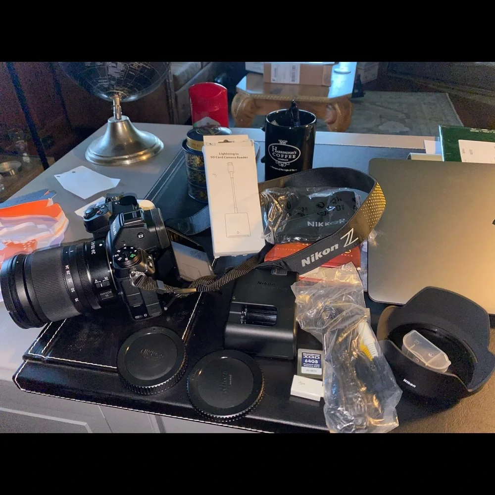 Nikon Z6 camera with 24-70/4S lens